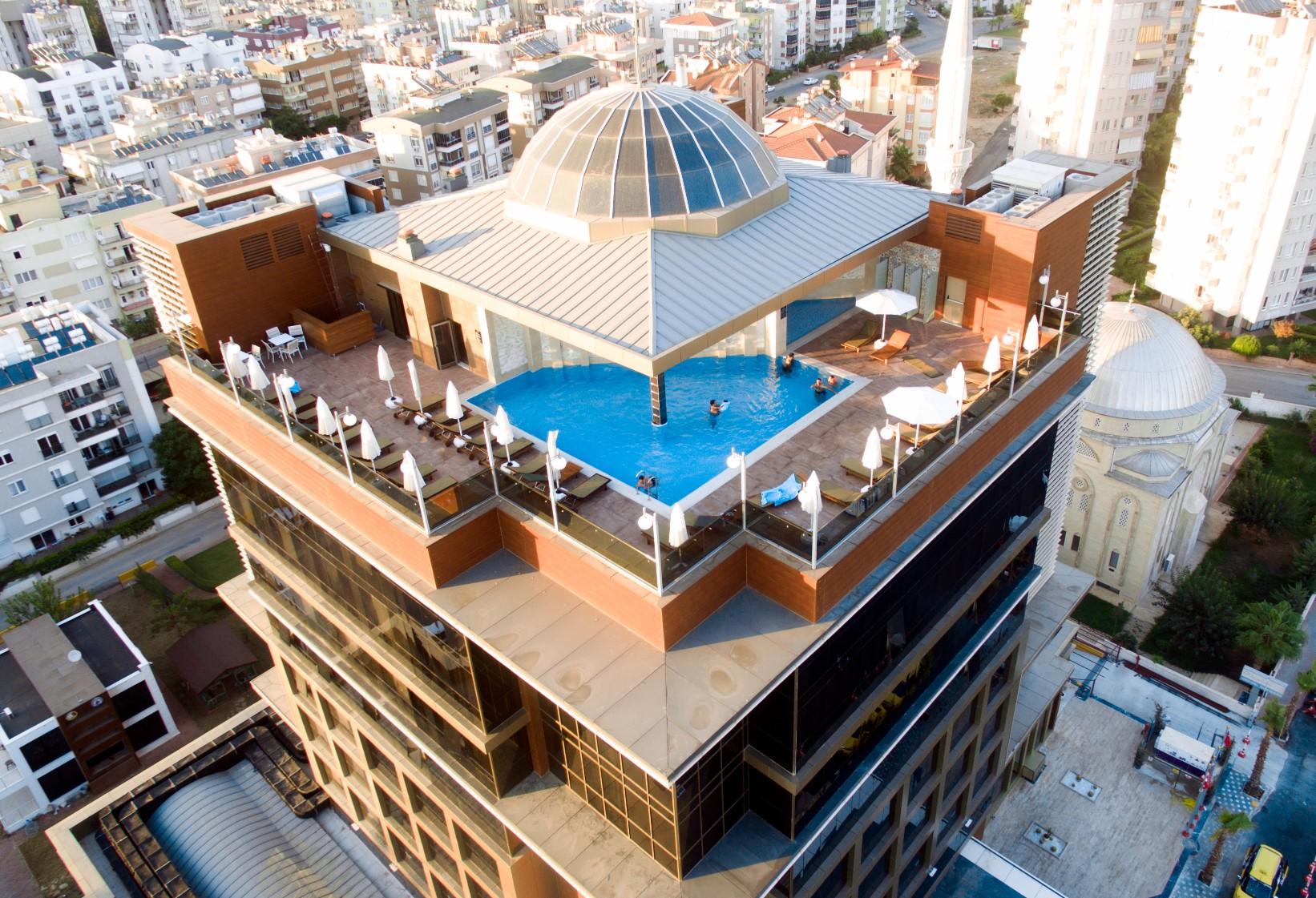 Sky Business Hotel Antalya Bagian luar foto